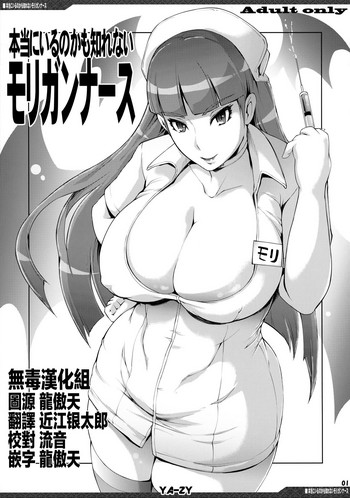 (C94) [YA-ZY (Yunioshi)] Hontou ni Iru no kamo Shirenai Morrigan Nurse (Darkstalkers) [chinese] [无毒汉化组]