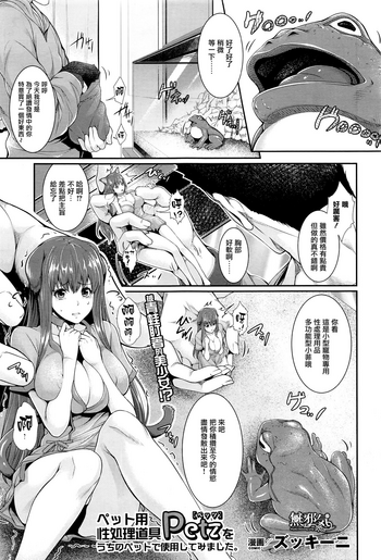 [Zucchini] Pet-you Seishori Dougu Petz o Uchi no Pet de Shiyou Shite Mimashita. (COMIC Unreal 2016-04 Vol. 60) [Chinese] [無邪気漢化組]